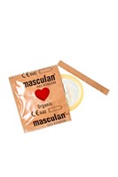 Экологически чистые презервативы Masculan Organic - 3 шт. - фото 1374931