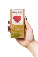 Экологически чистые презервативы Masculan Organic - 10 шт. - фото 1374943