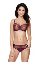 Бюстгальтер Pamela с мягкими сетчатыми чашками с вышивкой 297481