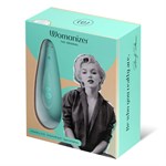 Мятный бесконтактный клиторальный стимулятор Womanizer Marilyn Monroe Special Edition - фото 1375135