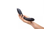Темно-серый стимулятор G-точки Womanizer OG c технологией Pleasure Air и вибрацией - 17,7 см. - фото 1375283