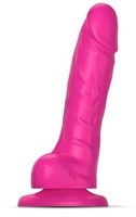 Розовый фаллоимитатор Strap-On-Me Sliding Skin Realistic Dildo size S - фото 1375390