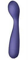 Фиолетовый вибратор для G-точки Peri Berri - 18,5 см. - фото 477879