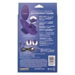 Фиолетовый стимулятор в трусики Remote Suction Panty Teaser - фото 1414224