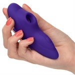 Фиолетовый стимулятор в трусики Remote Suction Panty Teaser - фото 1414226
