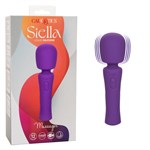 Фиолетовый ванд Stella Liquid Silicone Massager - 17,25 см. - фото 1414261