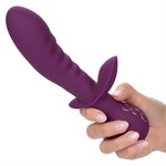 Фиолетовый универсальный вибратор Lover - 22,25 см. - фото 1375962