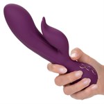 Фиолетовый вибратор-кролик Desire - 22,25 см. - фото 1375969