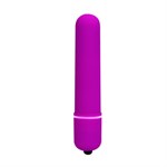 Фиолетовая вытянутая вибропуля - 10,2 см. - фото 12311