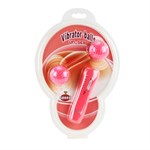 Вибрирующие вагинальные шарики розового цвета - фото 12492