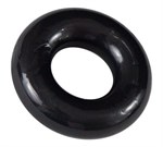 Чёрное эрекционное кольцо Barbarian - фото 12519