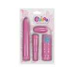 Набор розовых вибромассажеров Pink Pleasure Kit - фото 245368