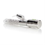 Серебристый хай-тек вибратор EXTREME с 48 жемчужинами - 17 см. - фото 245532 Серебристый хай-тек вибратор EXTREME с 48 жемчужинами - 17 см. - фото 245532