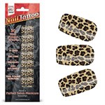 Набор лаковых полосок для ногтей Леопард Nail Foil - фото 139545