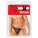 Кожаные мужские трусы с кармашком - фото 245667 Кожаные мужские трусы с кармашком - фото 245667