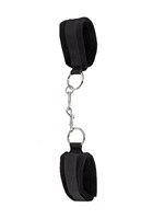 Черные наручники Velcro Cuffs - фото 45462