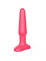 Розовый гелевый плаг на широком основании - 11,5 см. 32732