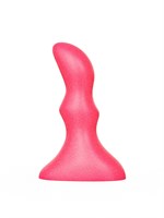 Розовый массажёр простаты - 10 см. 32736