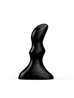 Чёрный плаг изогнутой формы - 10 см. 32747