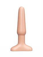 Классический анальный плаг телесного цвета - 11,5 см. 32750