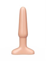 Классический анальный плаг телесного цвета - 11,5 см. 32750