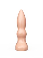 Телесный анальный плаг с каплевидным кончиком - 10 см. 32751