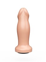 Анальный фаллоимитатор телесного цвета с ярко выраженной головкой - 14 см. 32759