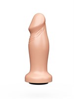 Анальный фаллоимитатор телесного цвета с ярко выраженной головкой - 14 см. 32759
