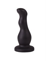 Чёрный анальный стимулятор для массажа простаты - 13,5 см. - фото 1321075