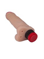 Вибратор с мошонкой и розовой головкой Android Style - 21,2 см. - фото 275378 Вибратор с мошонкой и розовой головкой Android Style - 21,2 см. - фото 275378