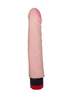 Вибратор с большой розовой головкой ART-Style №1 - 22 см. - фото 1328466
