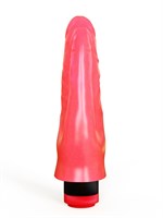 Двойной анально-вагинальный вибромассажёр с лепестками - 20 см. 33049