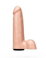 Реалистичная насадка-фаллос для трусиков с плугом - 16 см. 33141