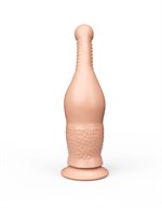 Анальный телесный стимулятор на присоске - 19,5 см. 33378