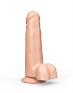 Фаллоимитатор на присоске телесного цвета - 16,5 см. 33381
