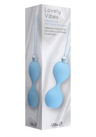 Голубые вагинальные шарики Soft Touch Vibr Love Balls - фото 246079 Голубые вагинальные шарики Soft Touch Vibr Love Balls - фото 246079