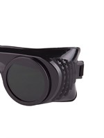 Чёрная латексная маска Крюгер с чёрными окошками - фото 273948 Чёрная латексная маска Крюгер с чёрными окошками - фото 273948