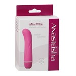 Розовый вибростимулятор точки G Mini Vibe - 13 см. - фото 246298