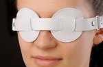 Белая маска-очки - фото 216016