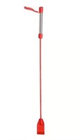 Красный стек с прямоугольным наконечником-шлепком - 62 см. - фото 46075