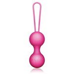 Розовые вагинальные шарики VNEW level 2 - фото 1358893