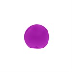 Набор из фиолетово-голубых вагинальных шариков с сердечками - фото 141324