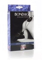 Чёрные меховые оковы на ноги Bondage 36350 Чёрные меховые оковы на ноги Bondage 36350