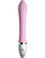 Нежно-розовый вибромассажер DARLING - 18,3 см. - фото 246802 Нежно-розовый вибромассажер DARLING - 18,3 см. - фото 246802