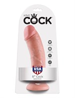 Реалистичный фаллоимитатор 8  Cock на присоске - 20,3 см. - фото 1390250