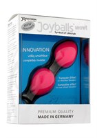 Розовые вагинальные шарики Joyballs Secret - фото 141663