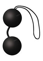 Чёрные вагинальные шарики Joyballs Black - фото 187159