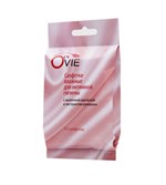 Влажные салфетки с молочной кислотой Ovie для интимной гигиены - 15 шт. - фото 141814