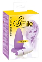Фиолетовая анальная вибровтулка Smile - 10 см. - фото 265670 Фиолетовая анальная вибровтулка Smile - 10 см. - фото 265670