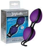 Фиолетовые вагинальные шарики Joyballs secret - фото 217371